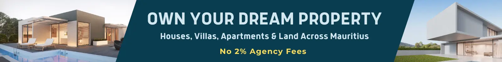Properties for sale in Mauritius — houses, villas, apartments and land direct from owners