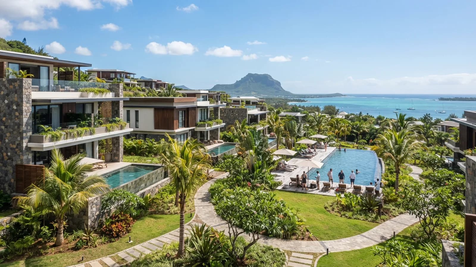 Holiday rental villa in Mauritius held as an investment property