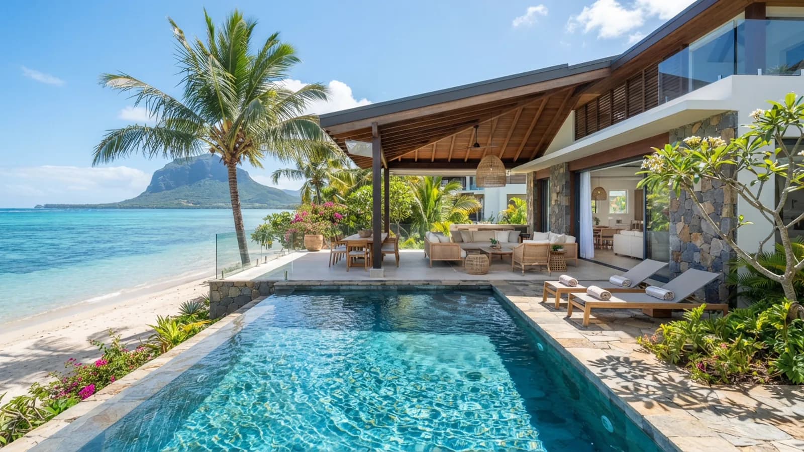 Property owner in Mauritius preparing a home to list for rent